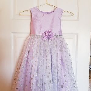 Sale! Lavender and Silver Formal Dress